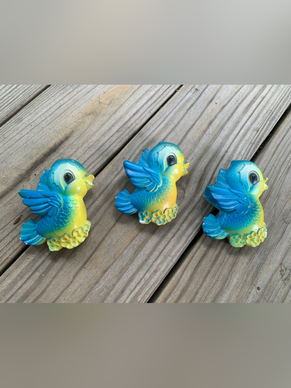 Vintage Bird Chalkware